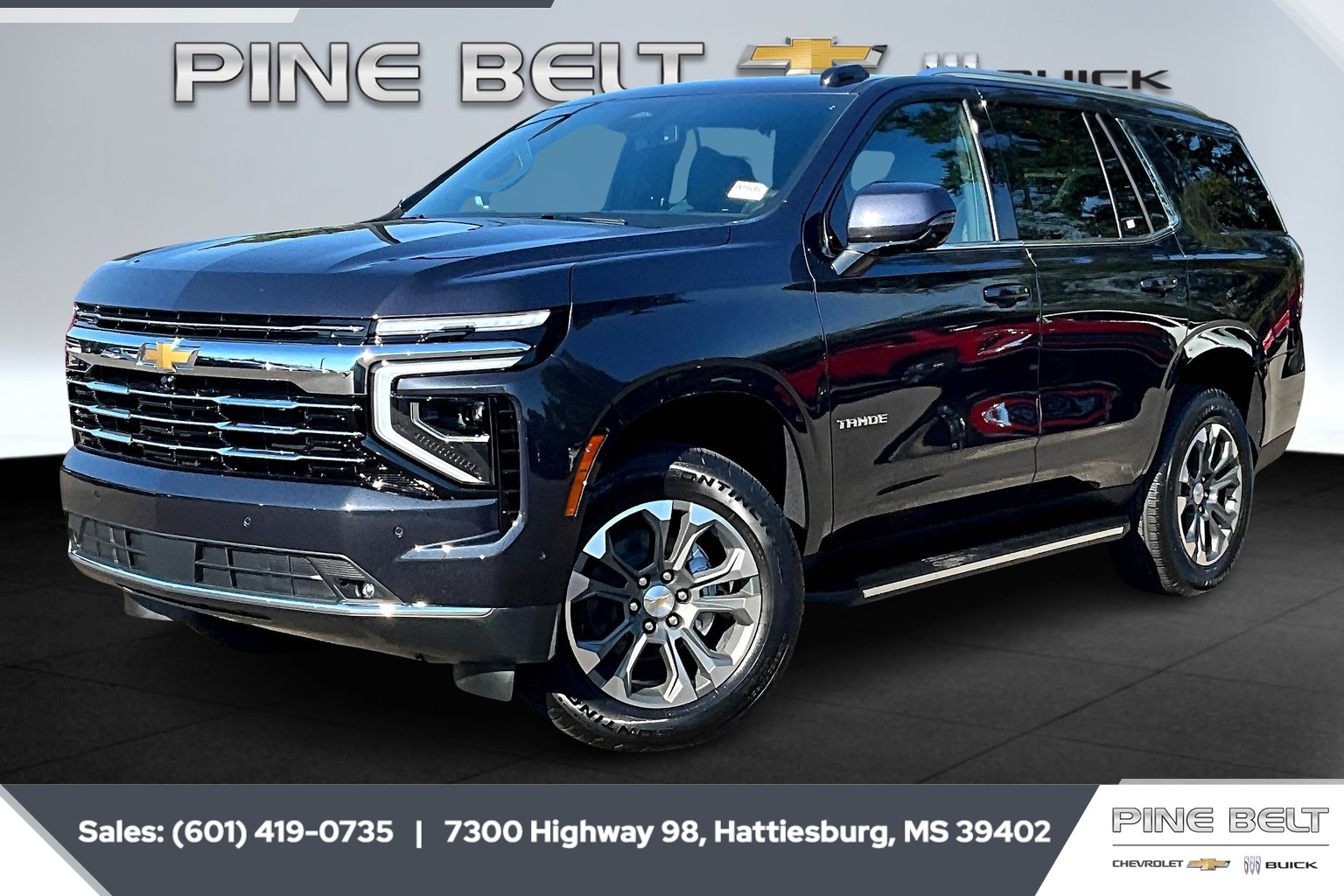 New 2026 Chevrolet Tahoe LT SUV in Hattiesburg #4NT13203 | Pine